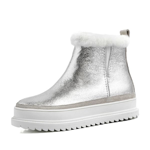women fur one snow boots brand genuine leather cow suede zipper closure winter lady ankle boots handmade size34-43, Black
women fur one snow boots brand genuine leather cow suede zipper closure winter lady ankle boots handmade size34-43, Black