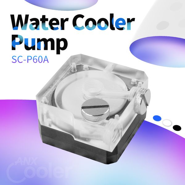 syscooling 450l / h бесщеточный dc 12v 25дб mcu sc-p60a acylic водяной насос со светодиодом для пк система охлаждения 
syscooling 450l / h бесщеточный dc 12v 25дб mcu sc-p60a acylic водяной насос со светодиодом для пк система охлаждения