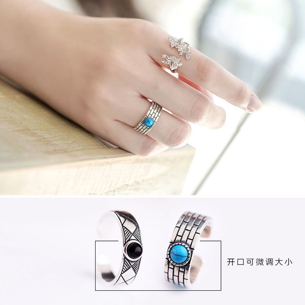 wedding rings boho vintage blue black round for women band men finger 2021 female bohemian jewelry gifts, Slivery;golden
wedding rings boho vintage blue black round for women band men finger 2021 female bohemian jewelry gifts, Slivery;golden