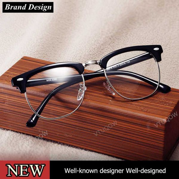 vintage glasses frame men women computer blue light glasses points myopia fake retro men's eyeglass frame lunette de vue, Black
vintage glasses frame men women computer blue light glasses points myopia fake retro men's eyeglass frame lunette de vue, Black