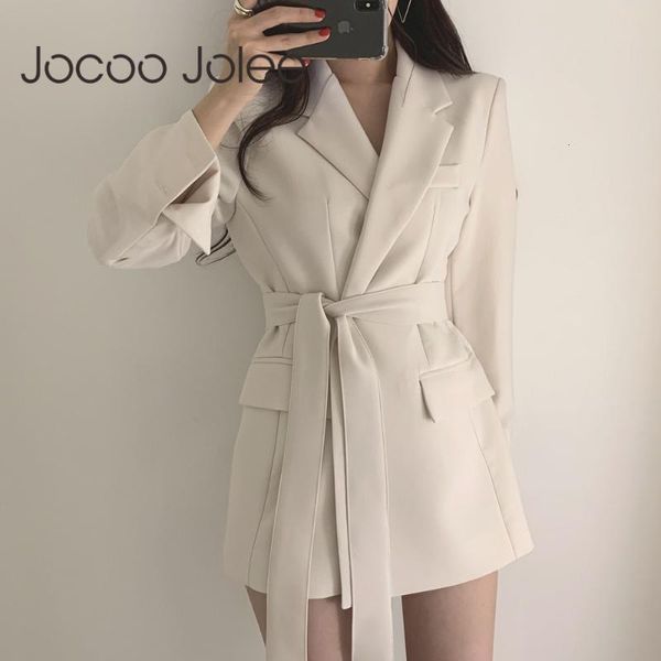 women's suits & blazers jocoo jolee women korean elegant suit office blazer ladies lace up notched formal outwear winter jackets casual, White;black
women's suits & blazers jocoo jolee women korean elegant suit office blazer ladies lace up notched formal outwear winter jackets casual, White;black