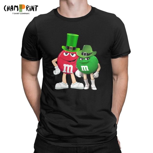 cool st.patricks day with m&m's chocolate candy character t-shirt for men round neck t shirt short sleeve tees party clothes
cool st.patricks day with m&m's chocolate candy character t-shirt for men round neck t shirt short sleeve tees party clothes