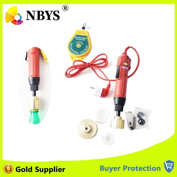 manual capper electric bottle capping machine hand hold screw cap cover 10-50mm lid screwing cover portable semi auto tip 
manual capper electric bottle capping machine hand hold screw cap cover 10-50mm lid screwing cover portable semi auto tip