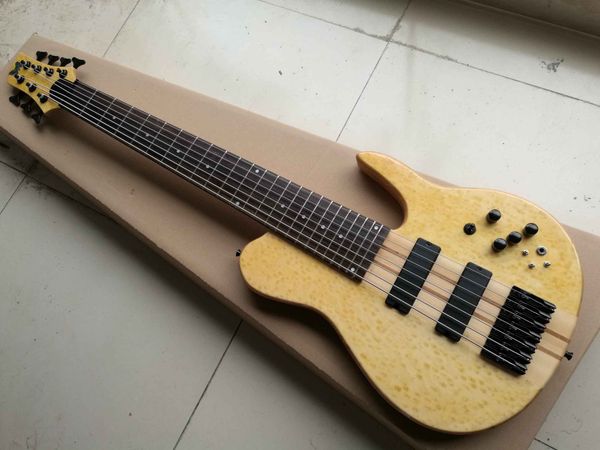 new custom 7 strings natural electric bass guitar maple neck thru body 24 frets black hardware china made siganture bass
new custom 7 strings natural electric bass guitar maple neck thru body 24 frets black hardware china made siganture bass