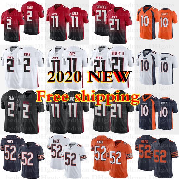 2020 new jerseys atl 2 matt ryan 10 jerry jeudy 11 julio jones 21 todd gurley ii 52 khalil mack jersey, Black;red
2020 new jerseys atl 2 matt ryan 10 jerry jeudy 11 julio jones 21 todd gurley ii 52 khalil mack jersey, Black;red