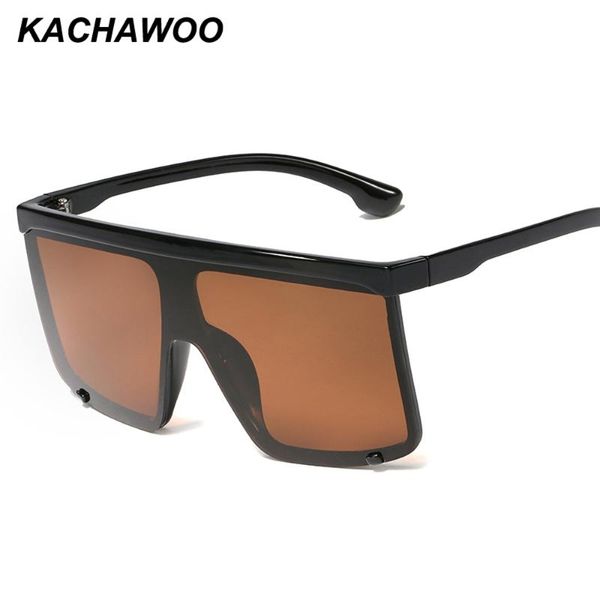 kachawoo one piece sunglasses men oversized black brown square sun glasses for ladies goggles uv400 eyewear big, White;black 
kachawoo one piece sunglasses men oversized black brown square sun glasses for ladies goggles uv400 eyewear big, White;black