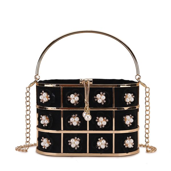 flower pearl evening bag women luxury designer handmade metal basket cage rhinestone clutch purse handbag wedding party purses
flower pearl evening bag women luxury designer handmade metal basket cage rhinestone clutch purse handbag wedding party purses