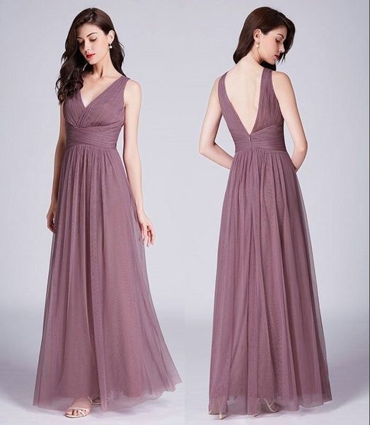 new dark blue tulle bridesmaids dresses pretty elegant a line v neck long pleated wedding party gowns customize evening dress, White;pink
new dark blue tulle bridesmaids dresses pretty elegant a line v neck long pleated wedding party gowns customize evening dress, White;pink