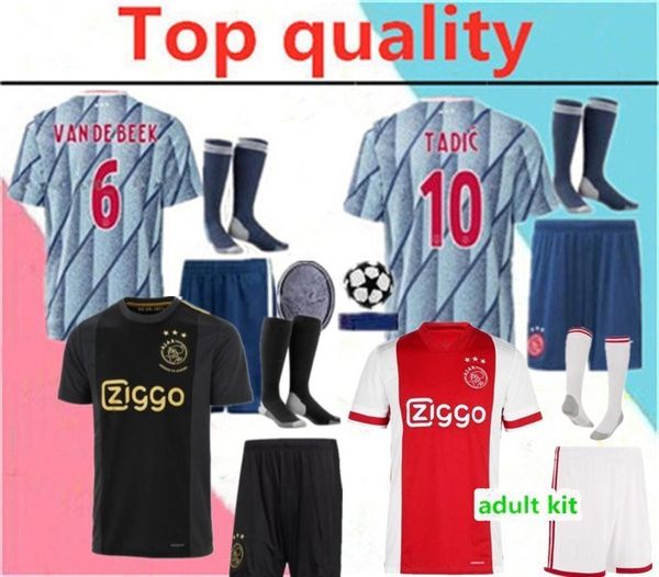 2020 ajax klaassen soccer jersey full kits 2020 2021 dolberg melik dijks el ghazi men football shirt kits with socks, Black
2020 ajax klaassen soccer jersey full kits 2020 2021 dolberg melik dijks el ghazi men football shirt kits with socks, Black
