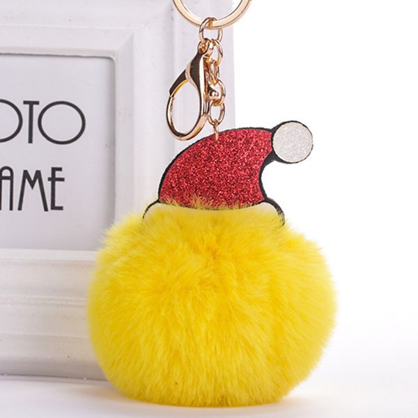 fluffy faux fur ball pompom keychain women bag charms christmas hat key ring trinket car keyring chains friend gift wholesale, Silver
fluffy faux fur ball pompom keychain women bag charms christmas hat key ring trinket car keyring chains friend gift wholesale, Silver