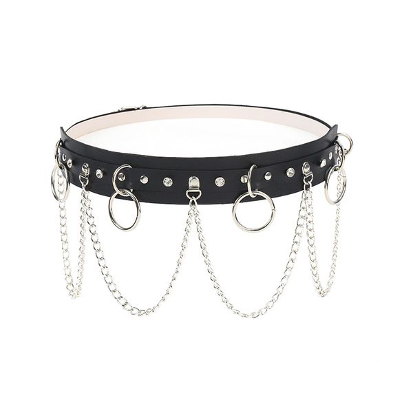 creative style thin punk chain ladies belt korean personality fashion wild ladies belt luxury waist chain, Black;brown
creative style thin punk chain ladies belt korean personality fashion wild ladies belt luxury waist chain, Black;brown