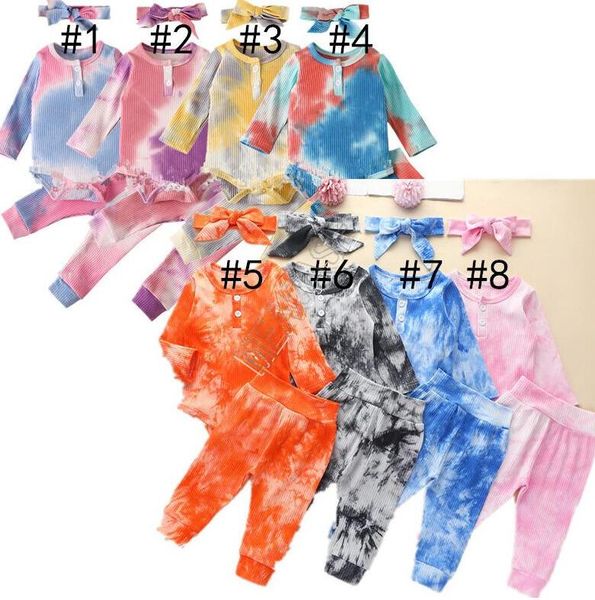 tie-dye kids baby rompers one-piece long sleeve sweater pants headbands button bodysuits three pieces set autumn children jumpsuits d82505, White
tie-dye kids baby rompers one-piece long sleeve sweater pants headbands button bodysuits three pieces set autumn children jumpsuits d82505, White
