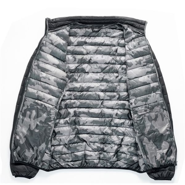 men's winter warm outdoor down jacket fashion lzkc2h13, Black