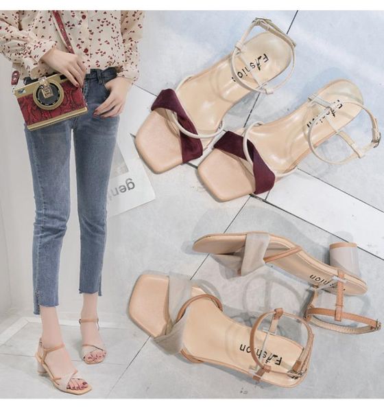 summer women's sandals high heels thick bottom women's shoes single shoes thin high heels metal buckle plus size new, Black
summer women's sandals high heels thick bottom women's shoes single shoes thin high heels metal buckle plus size new, Black