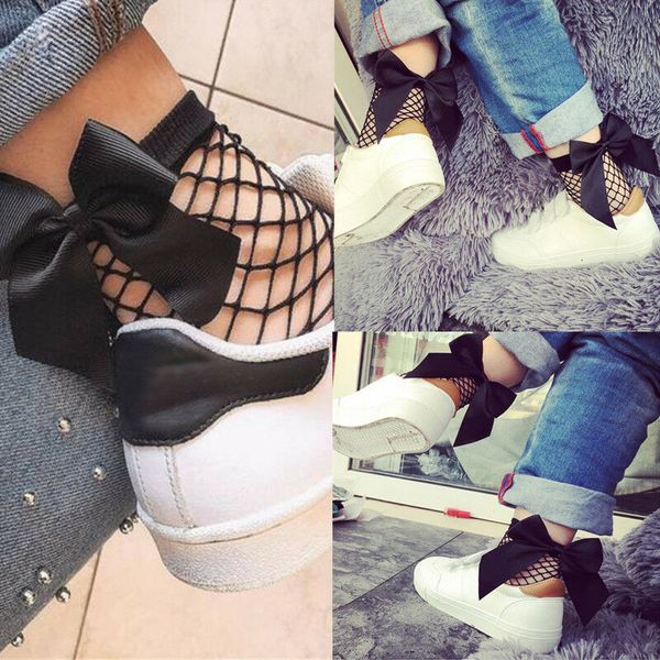 2019 girls fishnet socks women's casual stretch sheer fishnet net socks mesh ankle high bowknot comfort, Black;white
2019 girls fishnet socks women's casual stretch sheer fishnet net socks mesh ankle high bowknot comfort, Black;white
