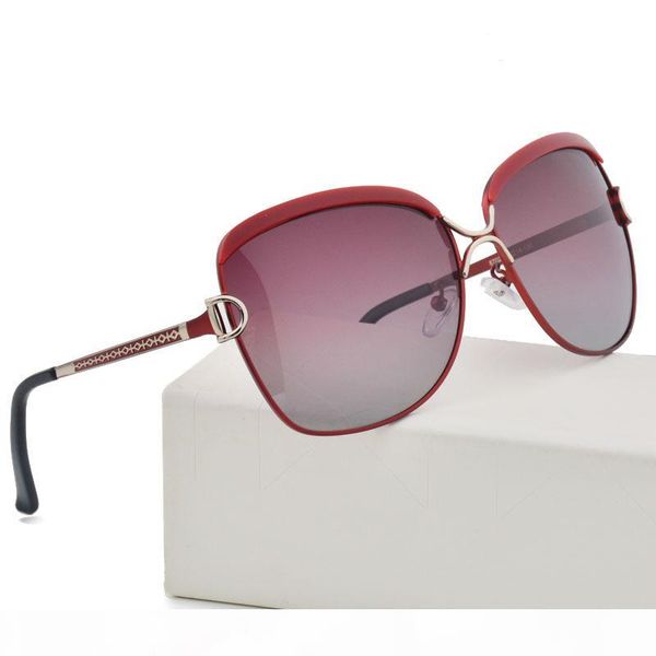 fashion brand designer polarized sunglasses women driving glasses metal frame sun glasses uv400 goggles with case and box, White;black
fashion brand designer polarized sunglasses women driving glasses metal frame sun glasses uv400 goggles with case and box, White;black