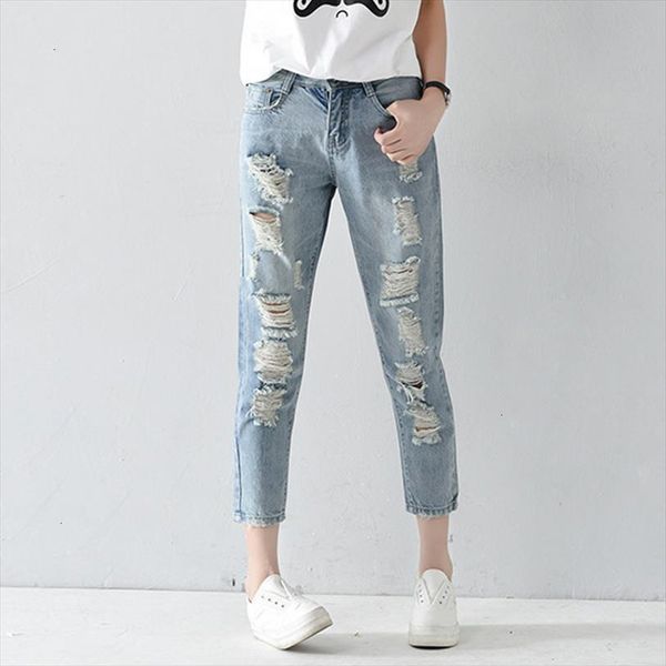 plus size 25 32 hole ripped jeans women loose harem pants loose ankle length pants boyfriends for woman ladies skinny jeans, Blue
plus size 25 32 hole ripped jeans women loose harem pants loose ankle length pants boyfriends for woman ladies skinny jeans, Blue