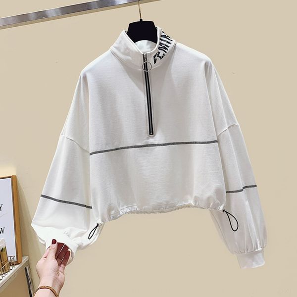 korean 2020 stand collar sweater pullover pullover loose korean collar letter printed for women xb1ku, Black
korean 2020 stand collar sweater pullover pullover loose korean collar letter printed for women xb1ku, Black