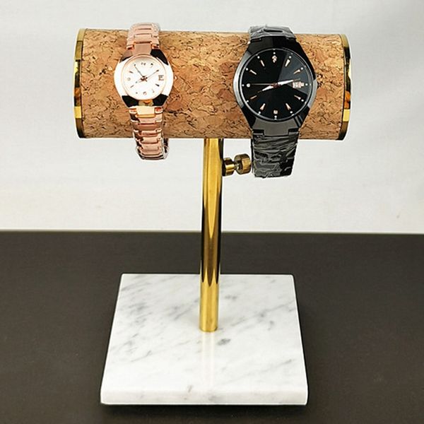 Marble Watch Bracelet Jewelry Display Stand Flannel Jewelry Stand Watch Necklace Gift Storage