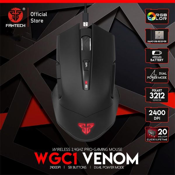 fantech wgc1 wireless mouse charging design rgb and 2400dpi adjustable gaming mouse pixart 3212 game chips for gamer
fantech wgc1 wireless mouse charging design rgb and 2400dpi adjustable gaming mouse pixart 3212 game chips for gamer