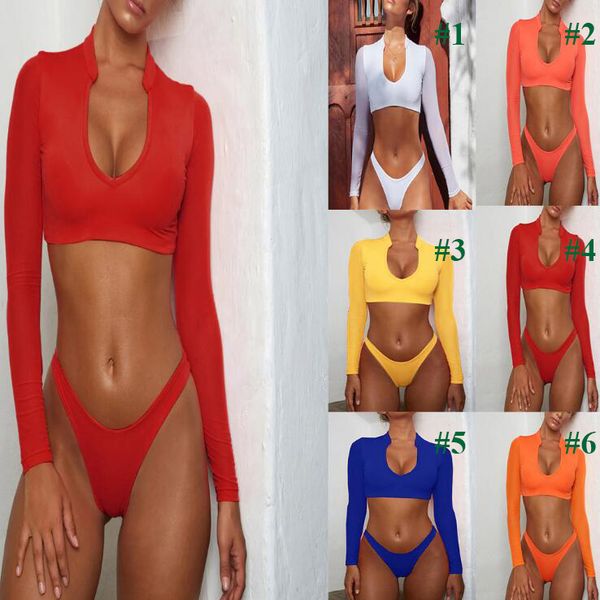 bikini long sleeve brazilian bikini set high cut white swimsuit thong swimwear women bathers micro bikini 2020 mesh swimming summer m803
bikini long sleeve brazilian bikini set high cut white swimsuit thong swimwear women bathers micro bikini 2020 mesh swimming summer m803