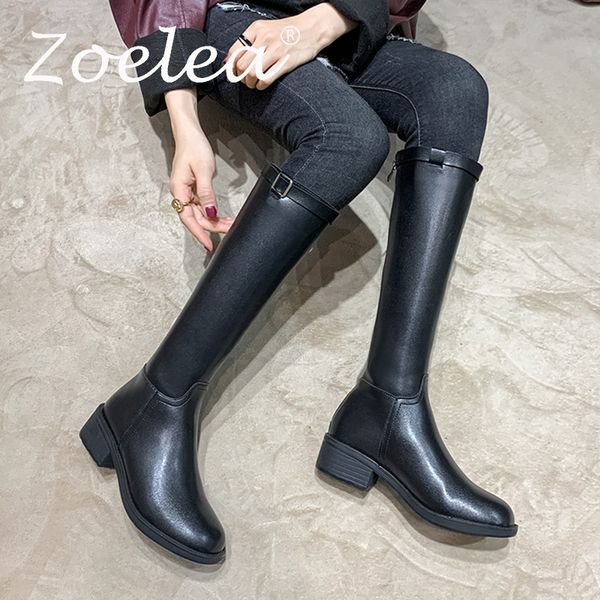 zoelea size 37-44 2020 women knee high boots elasticity warm plush winter shoes round toe elastic leather women boots, Black
zoelea size 37-44 2020 women knee high boots elasticity warm plush winter shoes round toe elastic leather women boots, Black