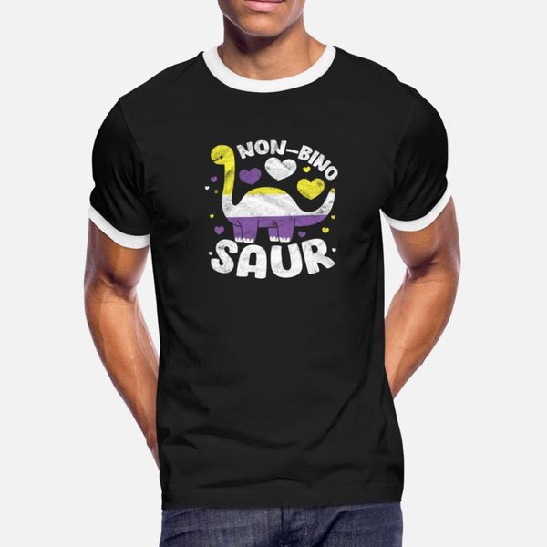 non binary non bino saur lgbtq flag t shirt men designer cotton o-neck normal interesting basic spring autumn letter shirt
non binary non bino saur lgbtq flag t shirt men designer cotton o-neck normal interesting basic spring autumn letter shirt