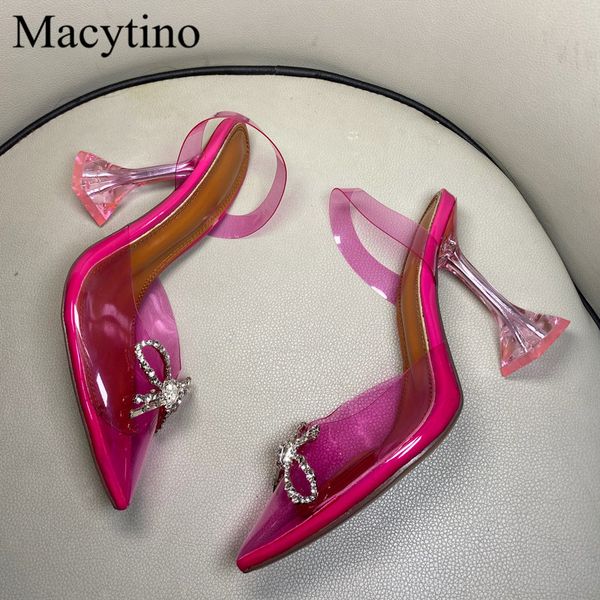 sandals summer style pointed transparent pvc bowknot rhinestone high heels leather wedding party, Black
sandals summer style pointed transparent pvc bowknot rhinestone high heels leather wedding party, Black