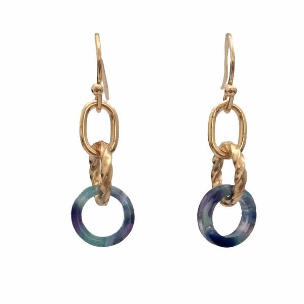 casual women earring gold color plating circle with acrylic linked drop earring for women girl, Silver
casual women earring gold color plating circle with acrylic linked drop earring for women girl, Silver