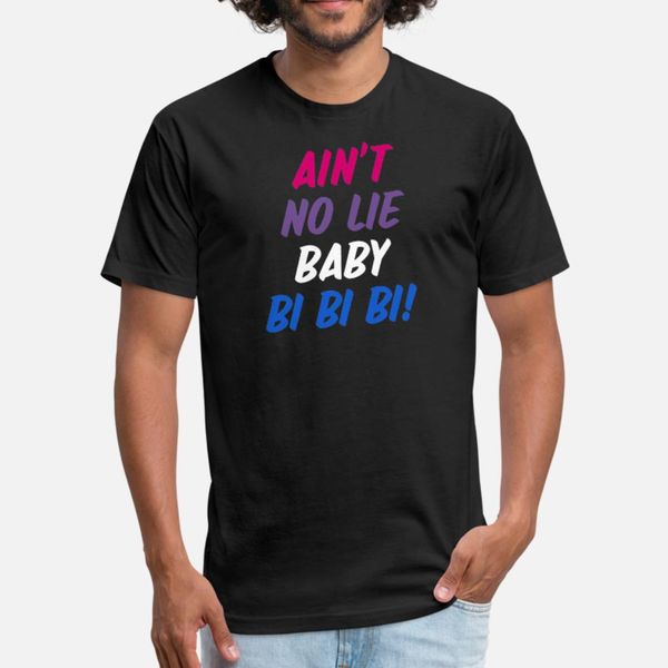 ain't no lie baby bi bi bi lgbtq bisexual pride t shirt men designer 100% cotton s-xxxl cool crazy basic summer natural shirt
ain't no lie baby bi bi bi lgbtq bisexual pride t shirt men designer 100% cotton s-xxxl cool crazy basic summer natural shirt
