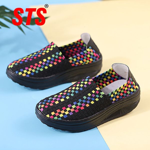 sts new women shoes summer casual shoes flats breathe female walking slip-on lady loafers handmade size 35-41, Black
sts new women shoes summer casual shoes flats breathe female walking slip-on lady loafers handmade size 35-41, Black