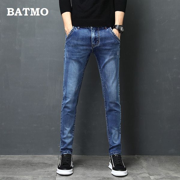 batmo 2020 new arrival jeans men fashion elastic men's jeans comfortable slim male cotton pants ,z005, Blue
batmo 2020 new arrival jeans men fashion elastic men's jeans comfortable slim male cotton pants ,z005, Blue
