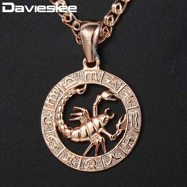 davieslee womens scorpio zodiac sign pendant 585 rose gold constellation pendant necklaces for woman jewelry wholesale dgp278, Silver
davieslee womens scorpio zodiac sign pendant 585 rose gold constellation pendant necklaces for woman jewelry wholesale dgp278, Silver
