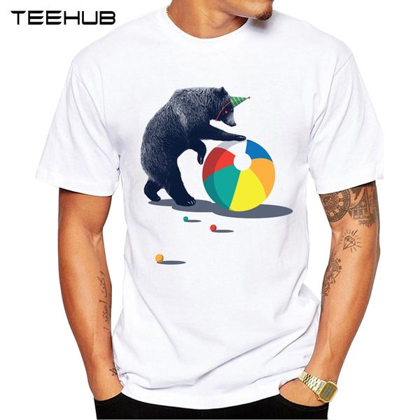 2019 teehub new cool men's fashion bear play ball design t-shirt short sleeve o-neck hipster tee
2019 teehub new cool men's fashion bear play ball design t-shirt short sleeve o-neck hipster tee