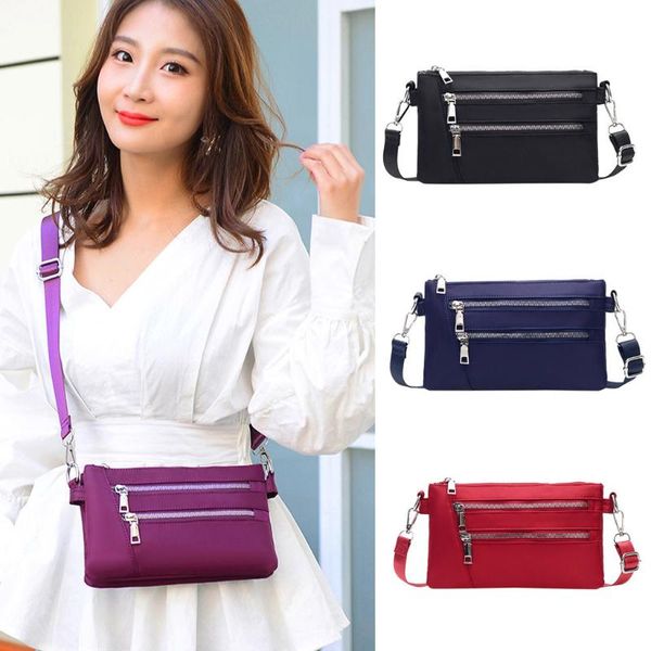 fashion ladies flap waterproof and wear-resistant nylon shoulder bag messenger bag versatile zipper solid gift apr 15
fashion ladies flap waterproof and wear-resistant nylon shoulder bag messenger bag versatile zipper solid gift apr 15
