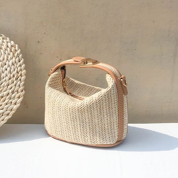2020 design fashionable women's new bag casual knitting hand carrying straw bucket handbags lady shoulder cross-body bags
2020 design fashionable women's new bag casual knitting hand carrying straw bucket handbags lady shoulder cross-body bags
