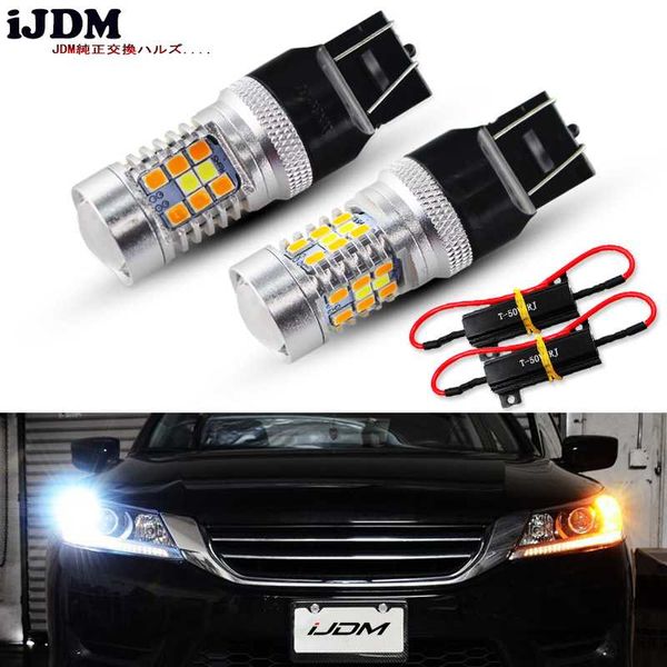 ijmd car 7443 led 1157 led 3157 bulb white/amber switchback bulbs for front turn signal + load resistor combo deal
ijmd car 7443 led 1157 led 3157 bulb white/amber switchback bulbs for front turn signal + load resistor combo deal