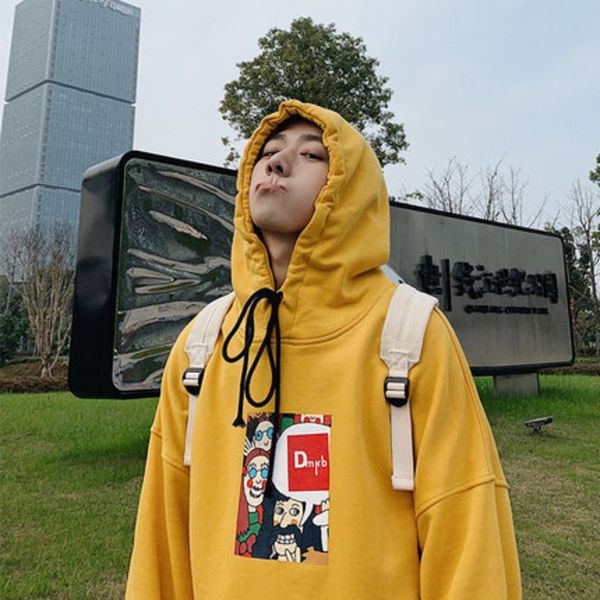 2019 autumn winter new thin men's couple coat sweater korean style loose fashion brand coat sweater hooded fashion suit couple b, Black
2019 autumn winter new thin men's couple coat sweater korean style loose fashion brand coat sweater hooded fashion suit couple b, Black