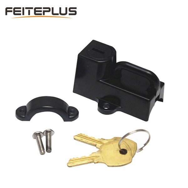 universal 7/8" 22mm to 1-1.28" 25-32mm handlebar mount metal motorcycle helmet lock chrome black with 2 keys
universal 7/8" 22mm to 1-1.28" 25-32mm handlebar mount metal motorcycle helmet lock chrome black with 2 keys