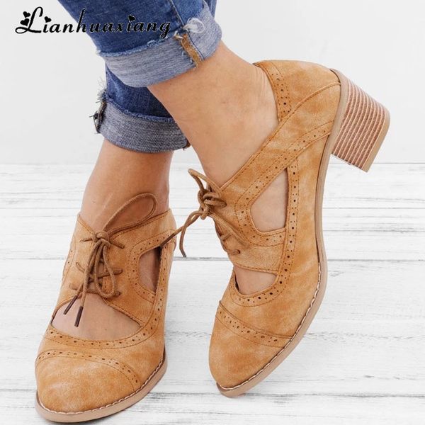 summer vintage london brogue shoes lace up chunky high heels sandals women hollow casual shoes woman sandals plus size 35-43 y200620, Black
summer vintage london brogue shoes lace up chunky high heels sandals women hollow casual shoes woman sandals plus size 35-43 y200620, Black