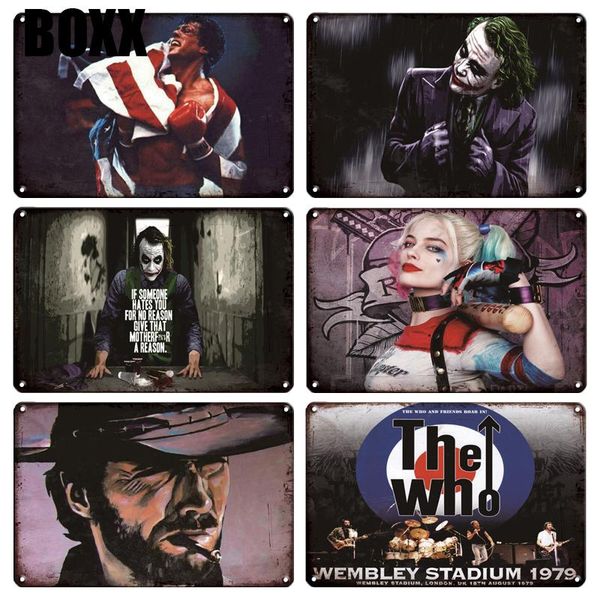 2020 vintage harley quinn joker movies poster metal wall art sign pub bar home living room decor retro pin up girl tin plate signs
2020 vintage harley quinn joker movies poster metal wall art sign pub bar home living room decor retro pin up girl tin plate signs