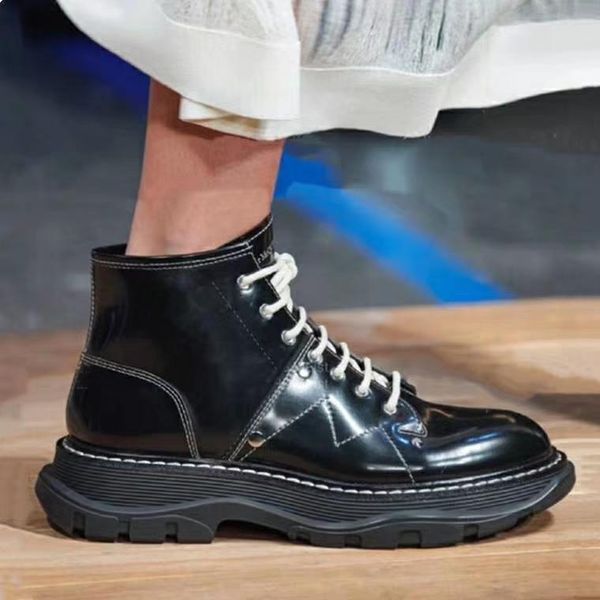 british style pink sole shoes women fashion genuine leather black white platform shoes casual winter martin boots
british style pink sole shoes women fashion genuine leather black white platform shoes casual winter martin boots