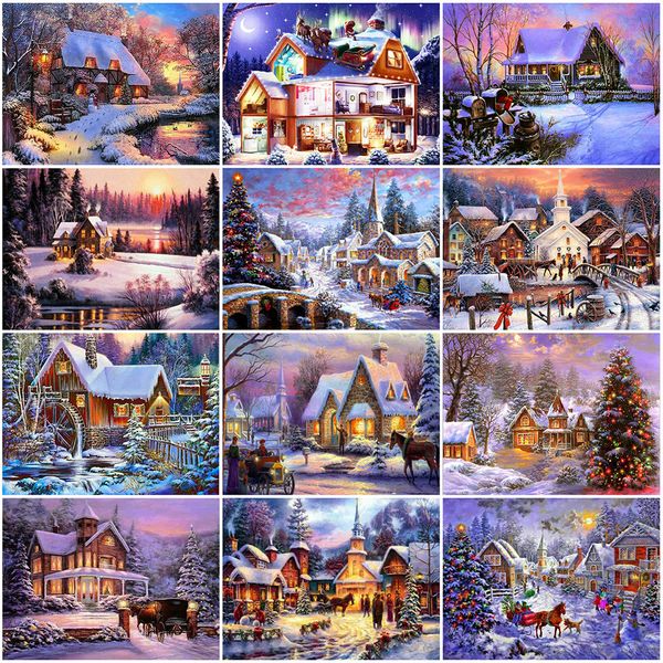 evershine diamond painting house cross stitch diy diamond embroidery landscape winter rhinestone art home decor gift
evershine diamond painting house cross stitch diy diamond embroidery landscape winter rhinestone art home decor gift