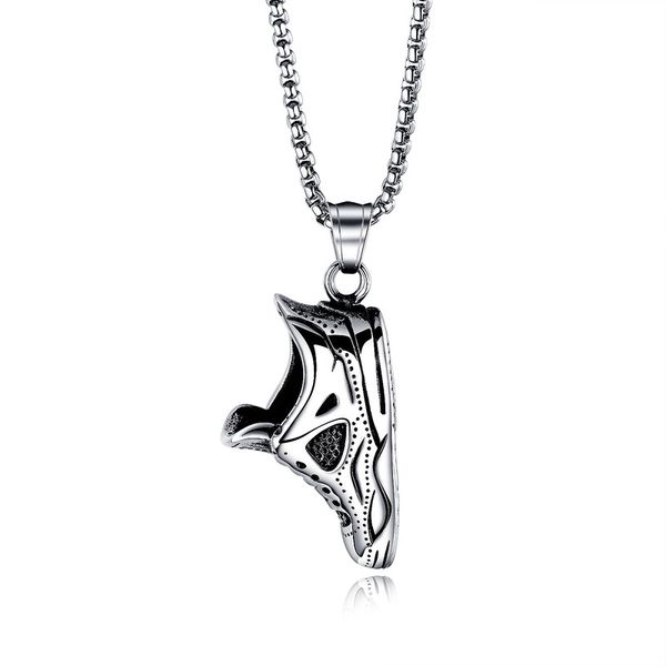 chains titanium steel shoe pendant, sports hip-hop necklace,men's fashion jewelry wholesale, Silver
chains titanium steel shoe pendant, sports hip-hop necklace,men's fashion jewelry wholesale, Silver