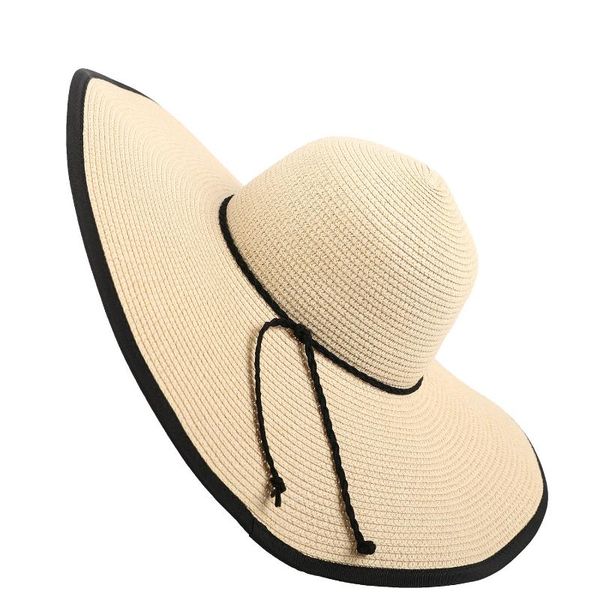 summer straw hat leisure travel woven female wild outdoor sunscreen anti-ultraviolet big-edge beach, Blue;gray
summer straw hat leisure travel woven female wild outdoor sunscreen anti-ultraviolet big-edge beach, Blue;gray