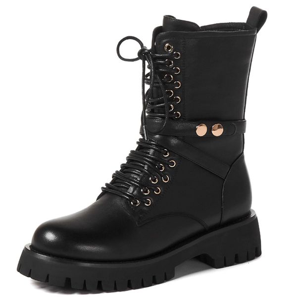 winter fashion women casual knight boots cow leather autumn winter shoes lace-up rivet high boots zapatos botas, Black
winter fashion women casual knight boots cow leather autumn winter shoes lace-up rivet high boots zapatos botas, Black