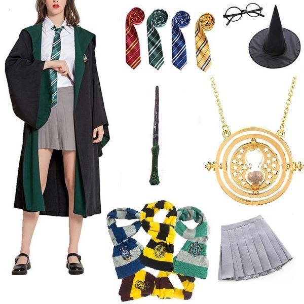 potter costume cosplay clothes hoodie magic cloak costume robe cape sweater tie scarf wand shirt cosplay costume halloween, Silver
potter costume cosplay clothes hoodie magic cloak costume robe cape sweater tie scarf wand shirt cosplay costume halloween, Silver