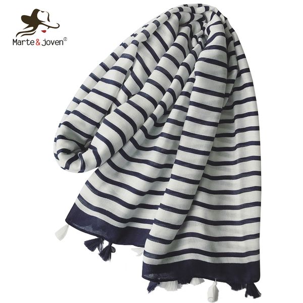 marte&joven autumn winter stripe cotton scarf for women large size elegant warm shawls wraps classic blue & white scarves hijab, Blue;gray
marte&joven autumn winter stripe cotton scarf for women large size elegant warm shawls wraps classic blue & white scarves hijab, Blue;gray