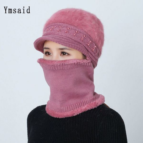 fur pearl knitted hat fashion winter warm female cap thicken the neck keep warm mother hat balaclava mask beanie caps, Blue;gray
fur pearl knitted hat fashion winter warm female cap thicken the neck keep warm mother hat balaclava mask beanie caps, Blue;gray