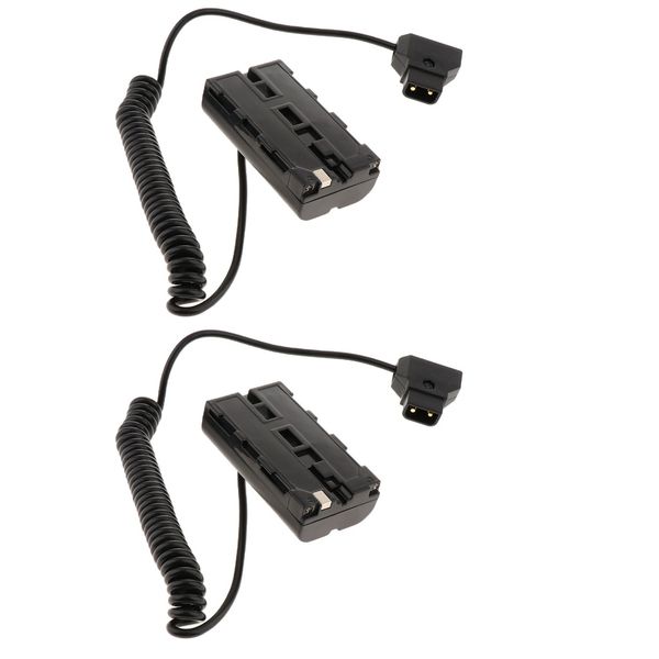 2 pieces d-tap to np-f550 straight dc coupler adapter spring cable cord for monitor power supply, monitor battery power charger
2 pieces d-tap to np-f550 straight dc coupler adapter spring cable cord for monitor power supply, monitor battery power charger